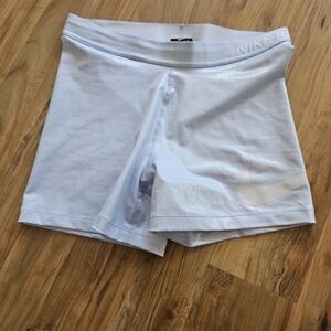 Nike pro iridescent dri fit shorts